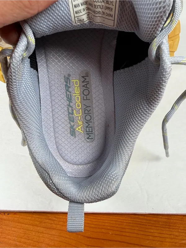 Skechers D’Lux Journey Outdoor Hiking Shoes Women’s US 9 Gray Blue Trail - Image 7