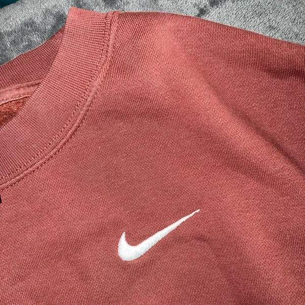 Nike Cropped Oversized Sweatshirt Size XS - Image 5