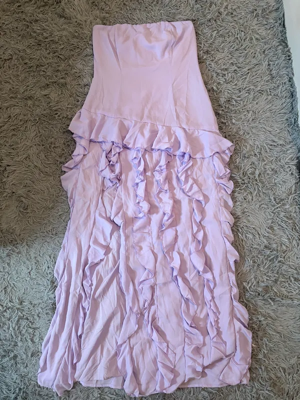 Peppermayo Maxi dress ruffle lilac NEW - Image 5