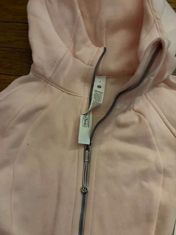 Lululemon Strawberry Milkshake Scuba Zip-Up Hoodie Jacket - Image 2