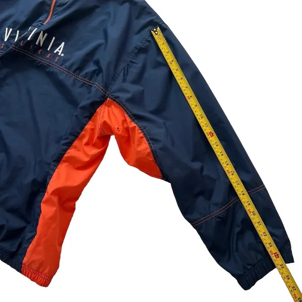 Vintage 90s Reebok Virginia Cavaliers Jacket Mens XL UVA NCAA Half Zip Pullover - Image 6