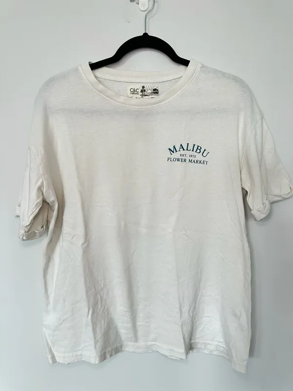C&C California Sunwashed Malibu Flower Market Graphic T-Shirt - Image 4