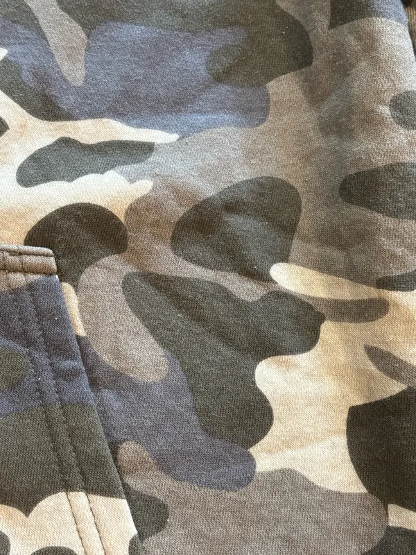 Zenana Camo Hoodie L - Soft Fleece Lined - Image 2