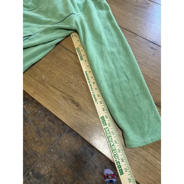 Horny Toad & Co Green Hooded Fleece‎ Zip Up Jacket Women Size Large Pockets - Image 8