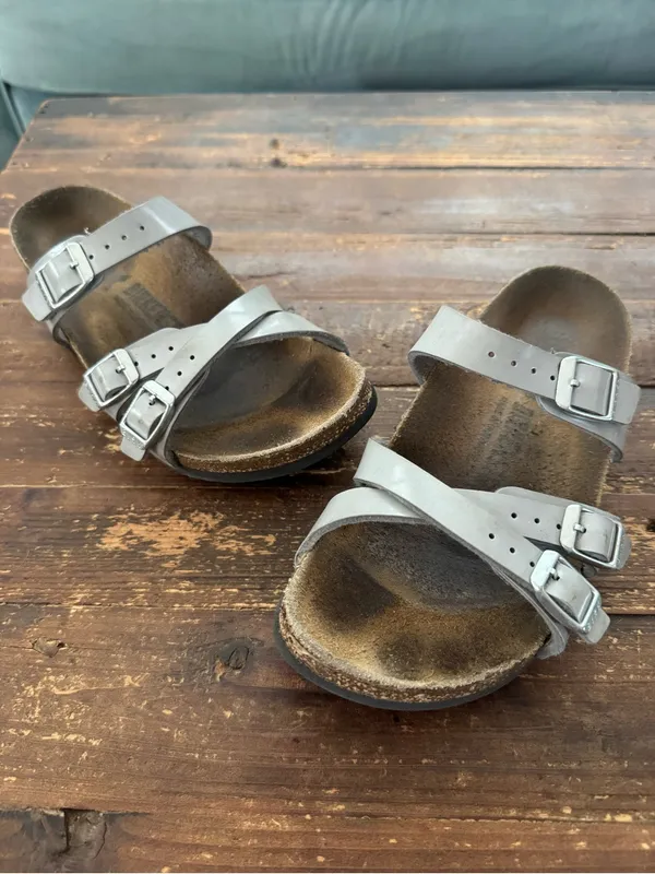 Birkenstock Franca Birko-Flor, Alloy - Image 2