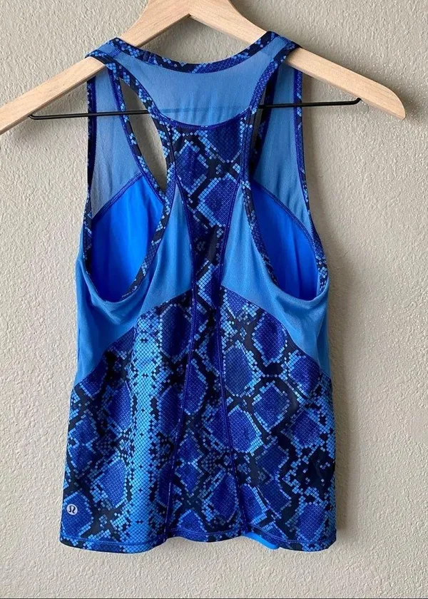 Lululemon Snake Print Racerback Tank - Image 2