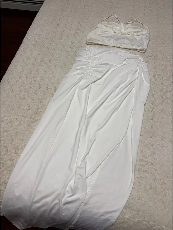 Amazon White Two-Piece Matching Set - Image 3