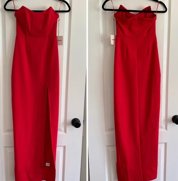 Super down Ryleigh Strapless Maxi Dress - Image 4