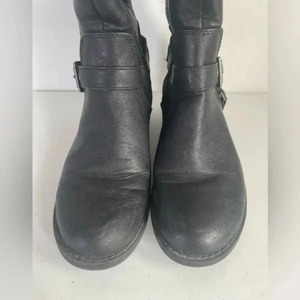 G by Guess Harson‎ Knee High Black Zipper Boot Sz 6.5M EUC! - Image 6