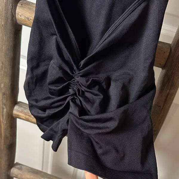 Black Sleeveless Stretch Jumpsuit Romper XS/S - Image 4
