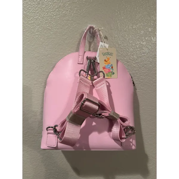NWT Loungefly Pokemon Ice Cream Denim Jacket Mini Backpack Purse Bag - Image 6