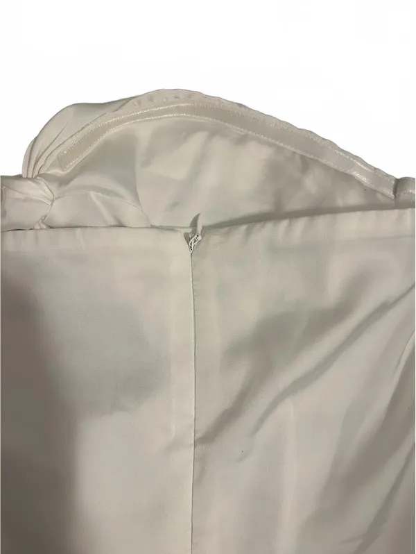Peppermayo White Strapless Dress US 4 EU 36 - Image 5