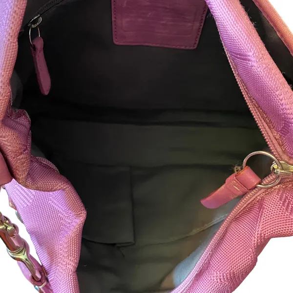 Coach Purple Signature CC Crossbody Purse F14872 - Image 11