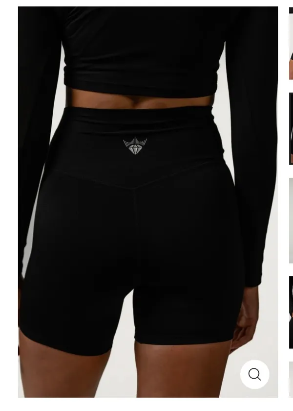Royalty Biker Shorts Pink - Image 4
