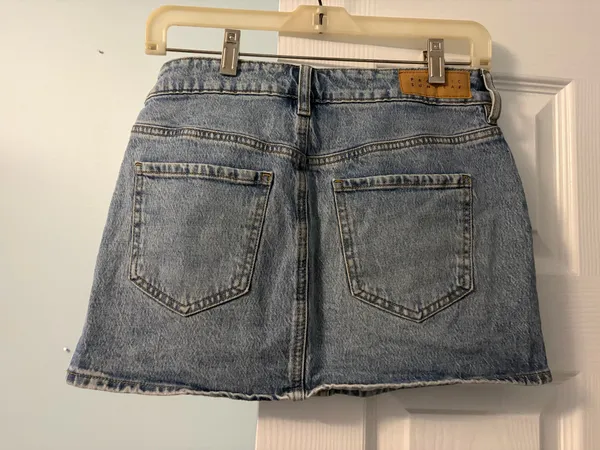 PacSun Jean Skirt Mini Denim Blue - Image 2