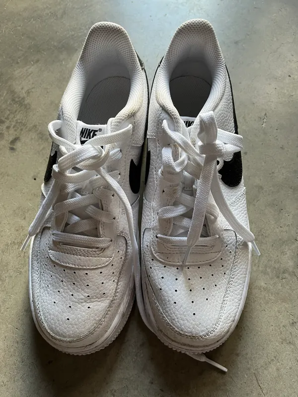 Nike Black White Air Forces - Image 2