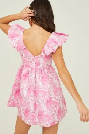 Altered State Ashley Jacquard Mini Dress - Image 2