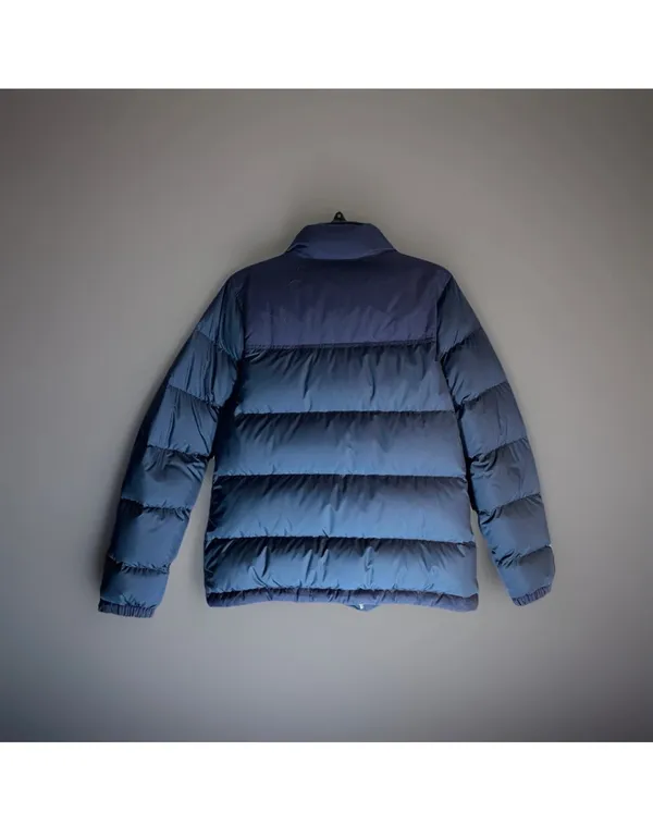 LL Bean Mountain Classic Down Tech Jacket Women's Navy Blue S Puffer Winter Coat - Image 7