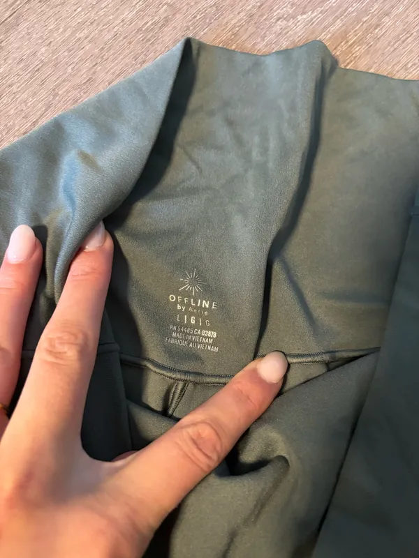 Aerie Olive Green Women’s Joggers - Image 2