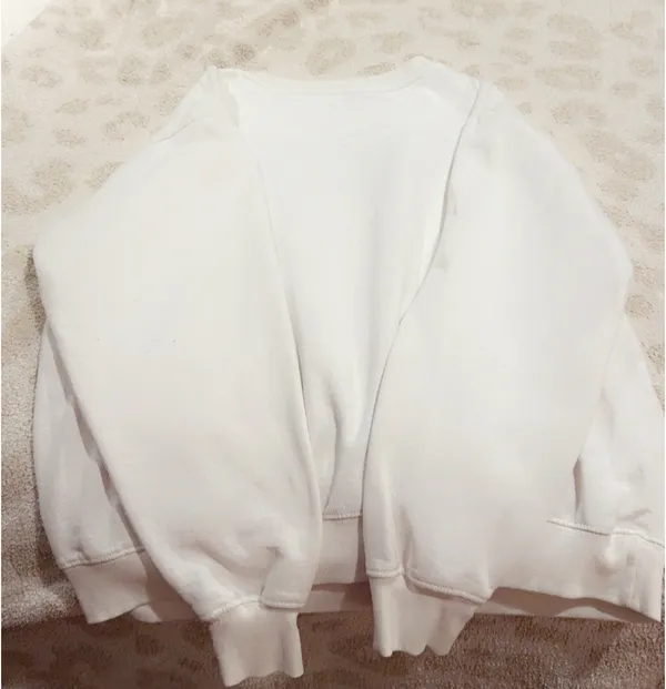 nirvana sweatshirt White Size M - Image 2