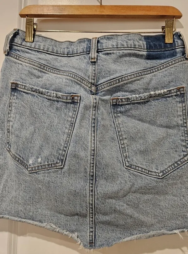 Abercrombie 90s High-Rise Micro Mini Skirt Curve Love - Image 4