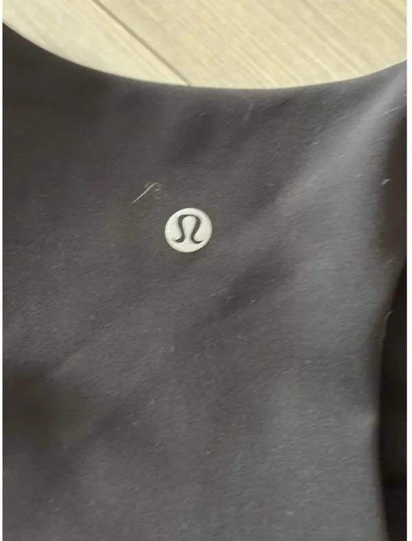 Lululemon Wunder Train Racerback Tank Top Black High Neck Cropped - Image 5