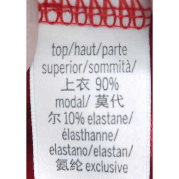 Victoria's Secret Red Polka Dot‎ Long Sleeve Pajama Top Sleep Shirt - Image 4