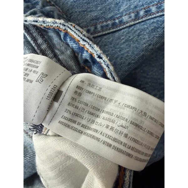 Abercrombie & Fitch Curve Love High Rise The Loose Jean Size 18 - Image 9