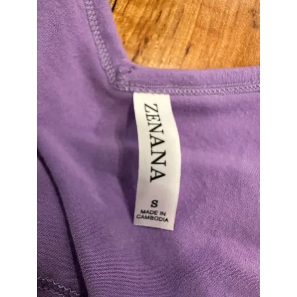 Zenana Purple Tiered Boho Maxi Dress with Pockets Small - Image 7