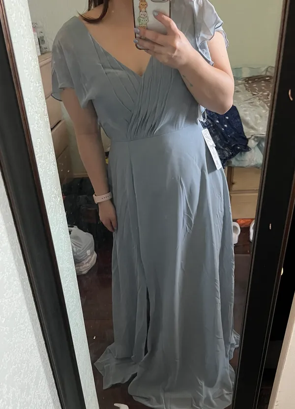 Azazie Bridesmaids Dress - Image 4