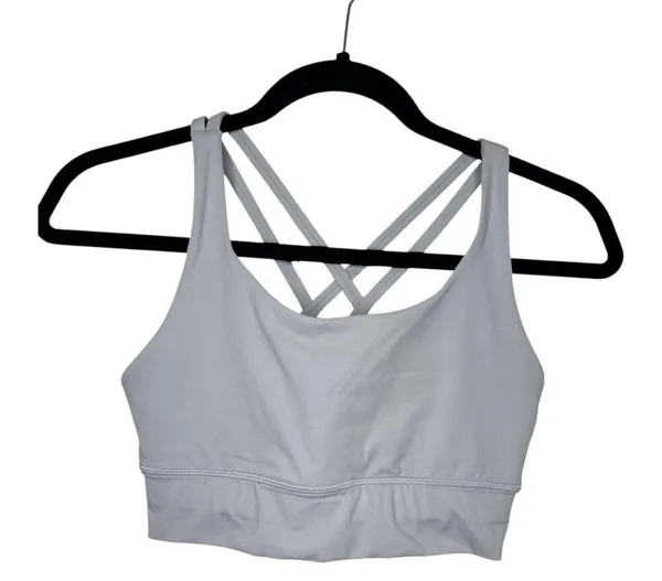 Amazon Essentials Blue Sports Bra Intimates & Sleepwear - Image 4