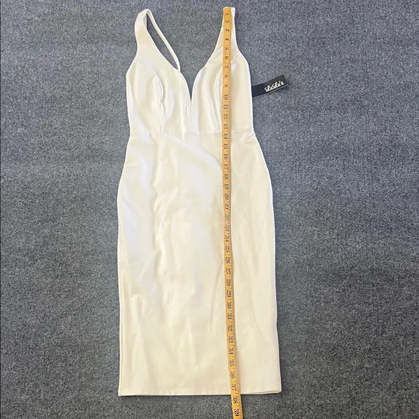 Lulus Elegant‎ Bone White Sleeveless Dress - Image 9