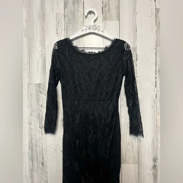 Black formal Dress Black - Image 6