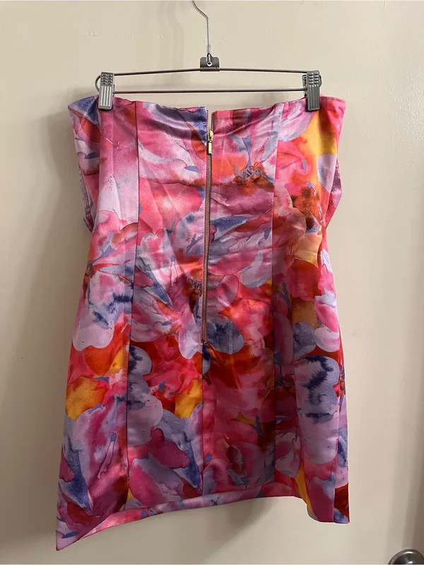 Runaway The Label Charlie Strapless Mini Dress Medium US 6 - Image 4