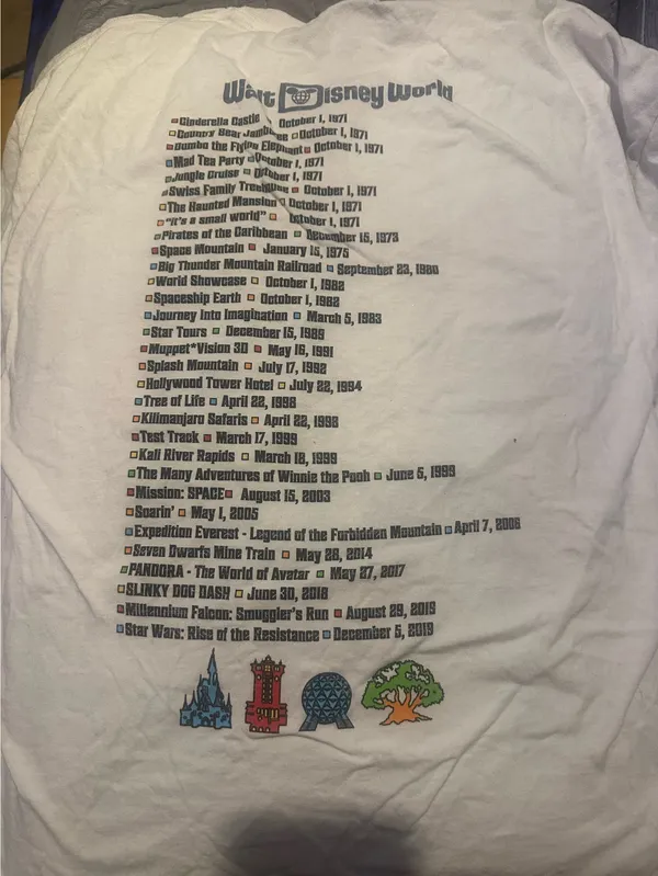 Walt Disney World parks tee - Image 2