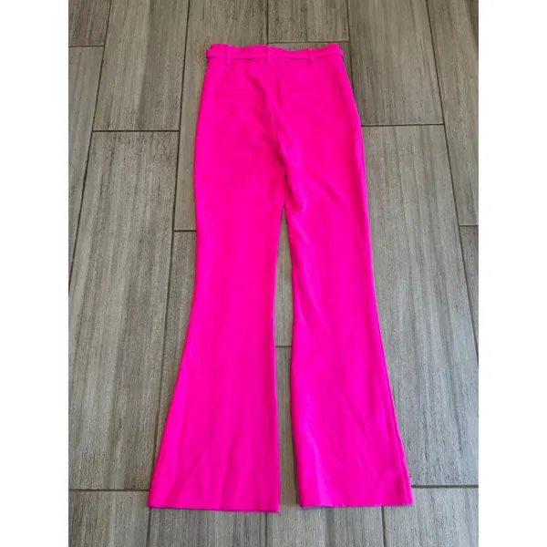 Generation Love Leah Belted Bootcut Pants Hot Pink size XS - Image 5