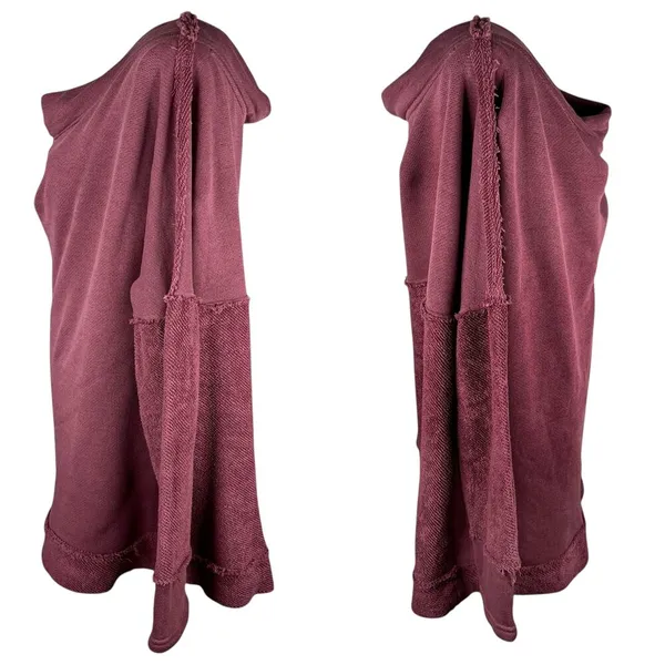 Free People Otto Slouchy Sweatshirt Tunic Oversized Jasper Rose M - Image 6