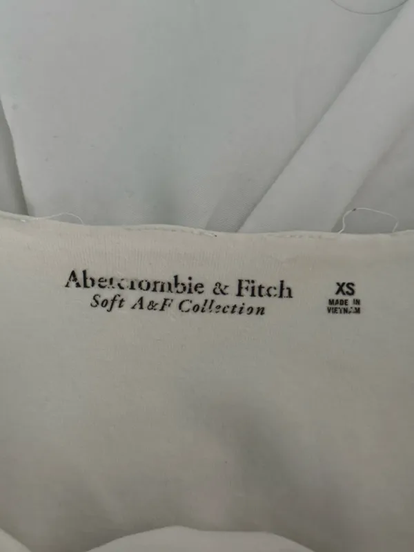 Abercrombie & Fitch White Seamless Cami Bodysuit - Image 4