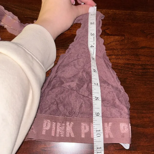 PINK Victoria’s Secret Lace Triangle Bralette - Image 5
