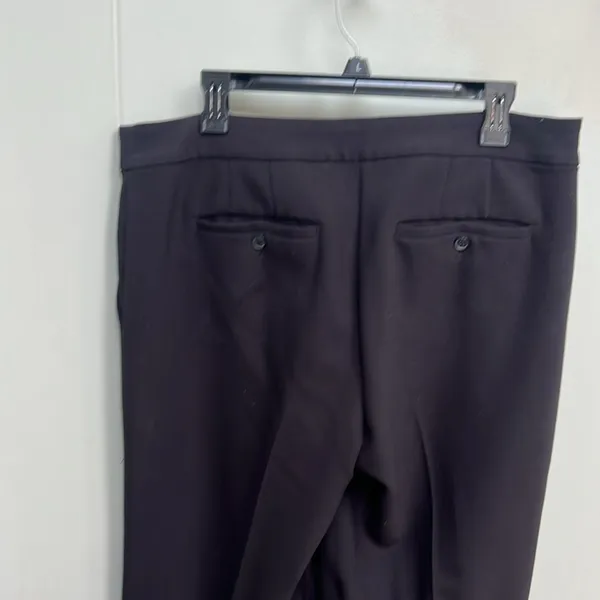 LOFT Black Trousers Sleek Structured Design - Image 5