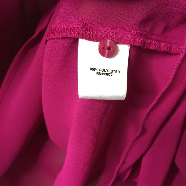 Belle & Sky Layered Long Sleeve Blouse Size Medium - Image 4