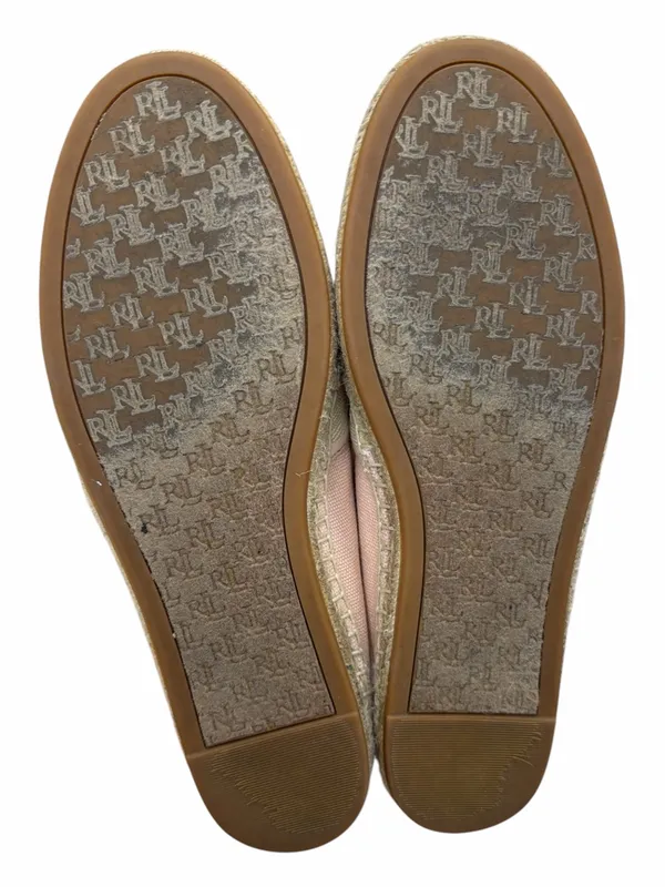 Lauren Ralph Lauren Caylee Pale Pink Espadrille Flats - Image 5