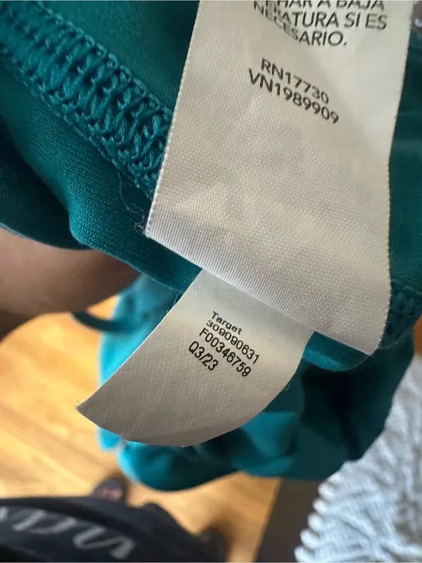 Target JoyLab Turquoise Corset Bodysuit Active Jumpsuit Leggings Size S Strappy - Image 3