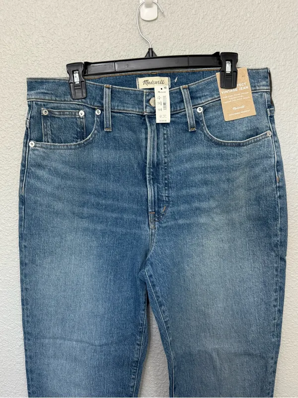 NWT Madewell The Perfect Vintage Jean Size 31 Kepler Wash - Image 5