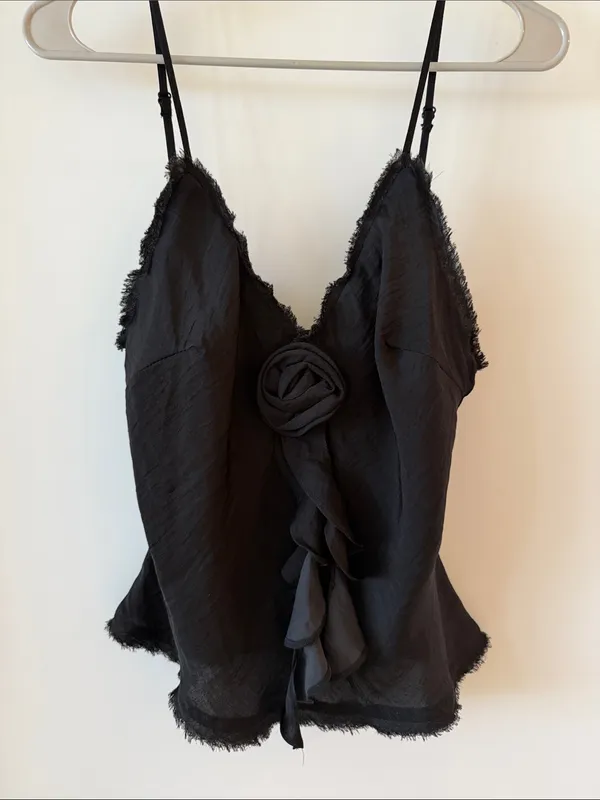 12th Tribe Cami With Rosette Detail - Image 2