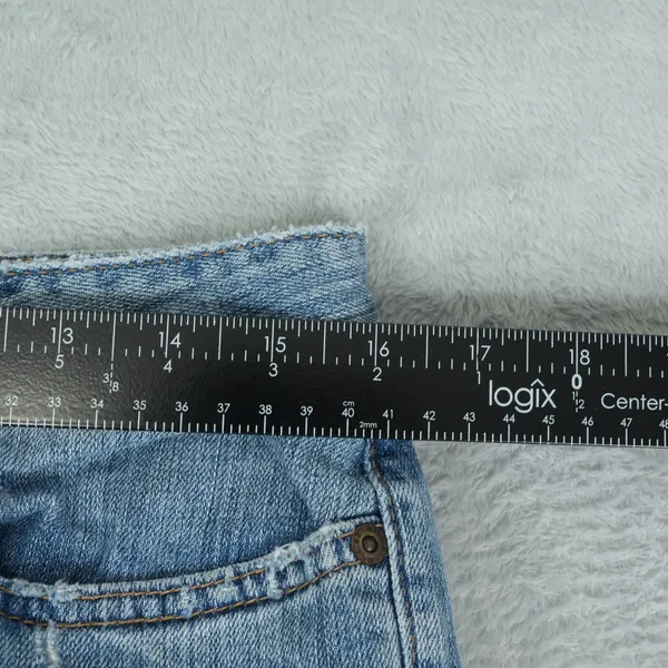 BKE Denim 1967 Jeans Women 32x34 Blue Star Stretch Bootcut Low Rise Distressed - Image 8