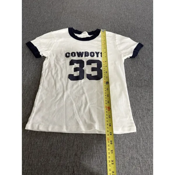 John Galt Cowboys 33 Basic Tee Shirt Sz M Football - Image 2