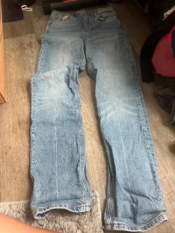 Reformation lise ultra high rise straight jeans, malta wash size 25 - Image 5
