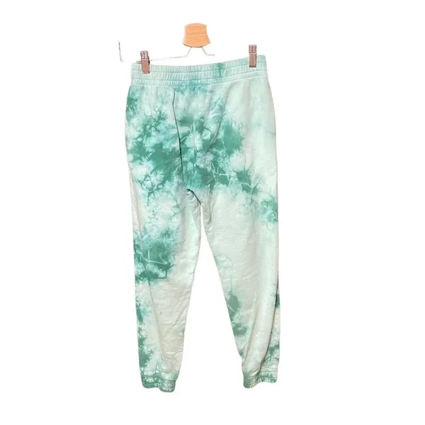 Frankie's Bikinis Aiden‎ Sweatpants Emerald Tie Dye Green Size Small - Image 7