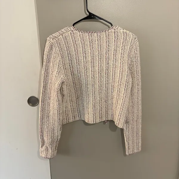 Theory Galinne Speckle Bouclé Jacket Size Women’s Medium  - Image 4